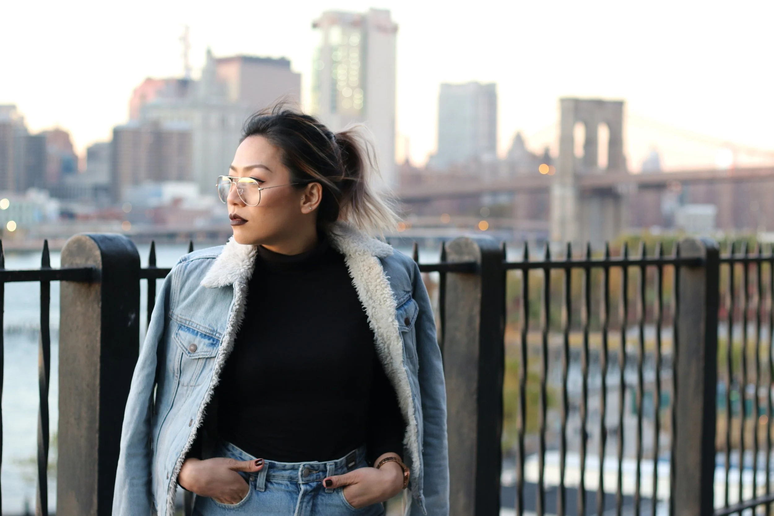 Trucker jacket sherpa clearance womens